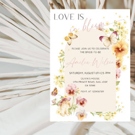Love Is in Bloom Bridal Shower-Floral Garden Theme Inbjudningar