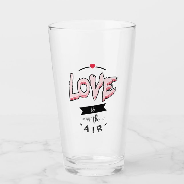 Love is in the air-glass glaskopp (Framsida)