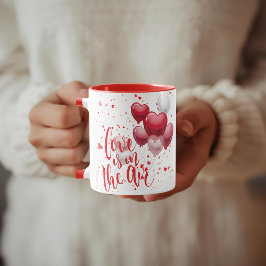 Love  Is In The Air Personalized Mug Mugg