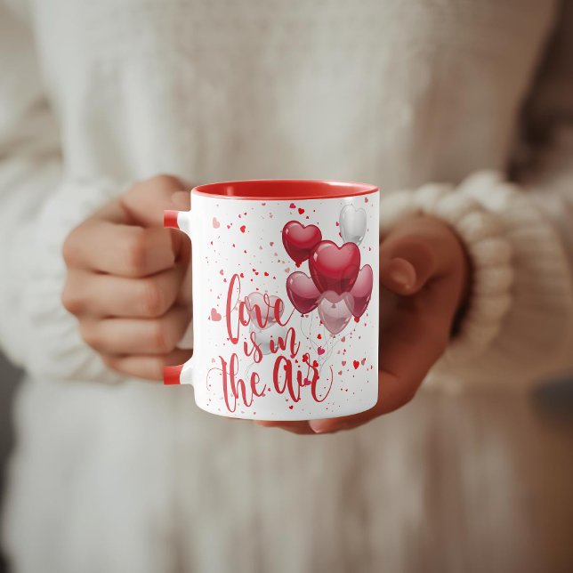Love  Is In The Air Personalized Mug Mugg (Skapare uppladdad)