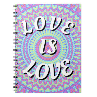 Love Is Love Pride Anteckningsbok