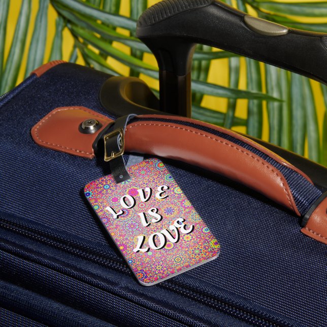 Love Is Love Pride Bagagebricka (Framsida Insitu 1)