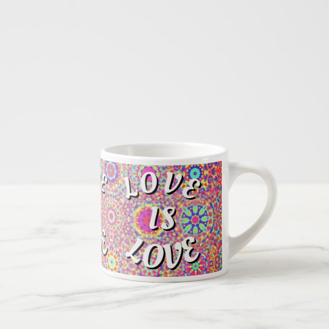 Love Is Love Pride  Espressomugg (Höger)