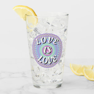 Love Is Love Pride Glaskopp