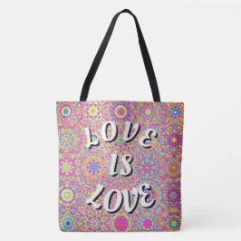 Love Is Love Pride-handväskor Tygkasse