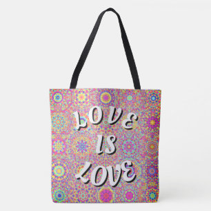 Love Is Love Pride-handväskor Tygkasse