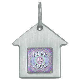 Love Is Love Pride ID-bricka Husdjur