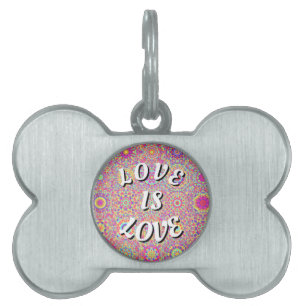 Love Is Love Pride ID-bricka Husdjur