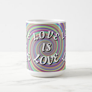 Love Is Love Pride Kaffemugg