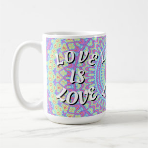 Love Is Love Pride Kaffemugg