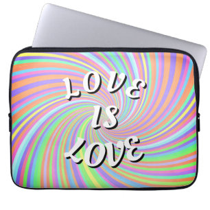 Love Is Love Pride Laptop Fodral