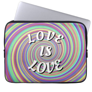 Love Is Love Pride Laptop Fodral