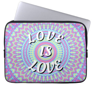 Love Is Love Pride Laptop Fodral