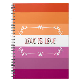 Love is Love Pride Month Anteckningsbok