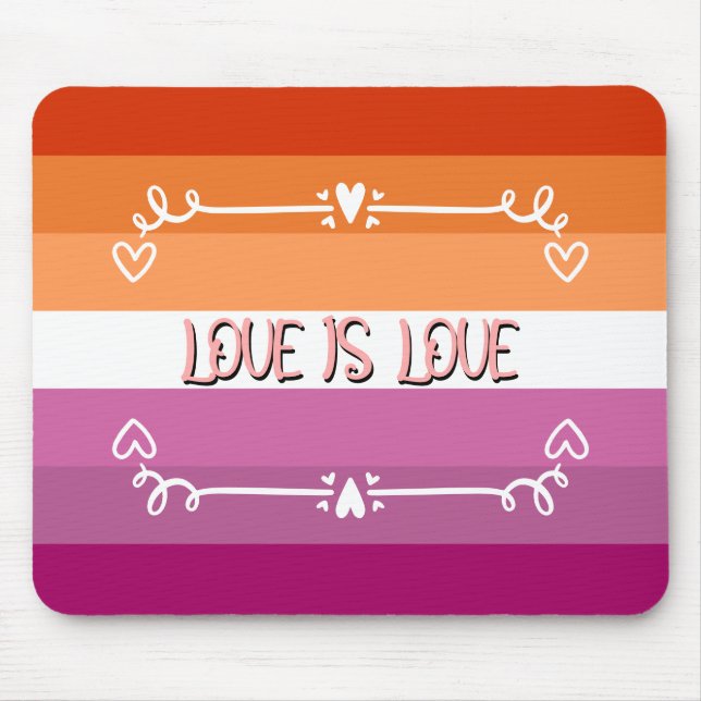 Love is Love Pride Month Musmatta (Framsidan)