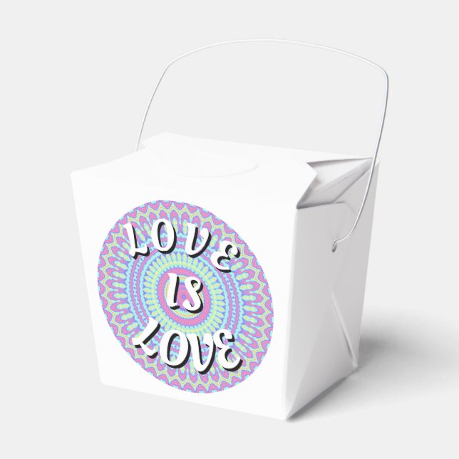 Love Is Love Pride Presentaskar (Framsidan Sidan)