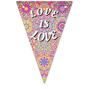 Love Is Love Pride Vimplar