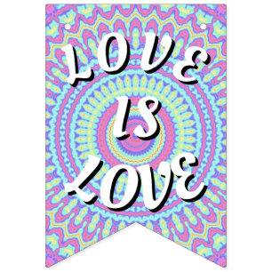 Love Is Love Pride Vimplar