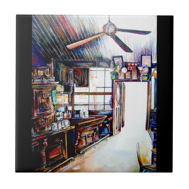 Love is Not a Wall, It's a Bridge Kakelplatta (Framsidan)