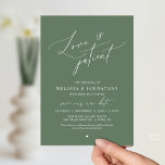 “Love Is Patient” Wedding Change the date announce Inbjudningar<br><div class="desc">Share your updated wedding plans with grace using this elegant wedding postponement announcement card. Featuring the heartfelt phrase “Love Is Patient” in flowing calligraphy paired with refined minimalist typography, this design offers a beautiful and thoughtful way to inform guests of your new celebration date. Perfect for couples who appreciate timeless,...</div>