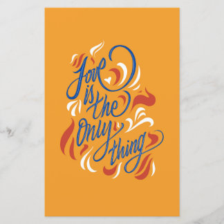 Love is the only thing