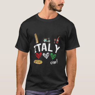 Love Italy And Everything Italian Culture T Shirt