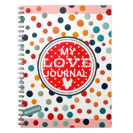 Love journal notebook writing ideas anteckningsbok