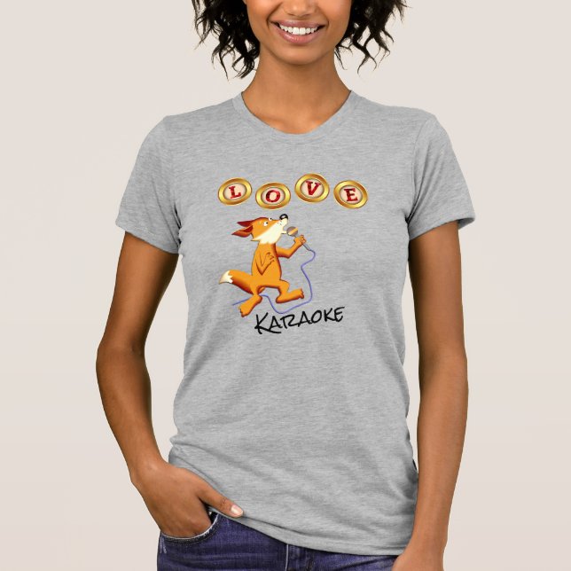 Love Karaoke T-Shirt (Framsida)