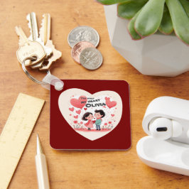 Love Key Ring Nyckelring