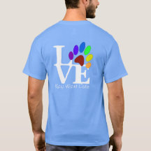 LOVE Key West Katter Mörka T-shirts