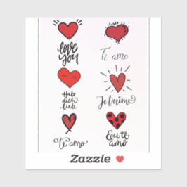 Love Languages  Klistermärken