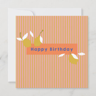 Love Lemonade Flat Card Julkort