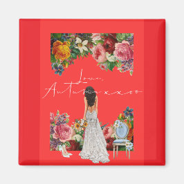 Love Letter Design - Love, Autumn xxoo Magnet