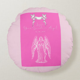 Love Letter Design - Love, Your Guardian Angelxxoo Rund Kudde