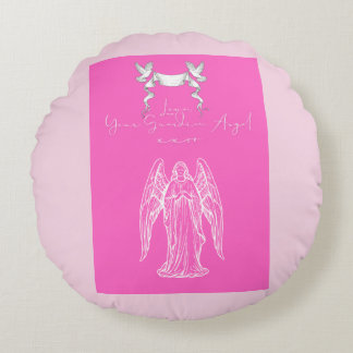 Love Letter Design - Love, Your Guardian Angelxxoo Rund Kudde