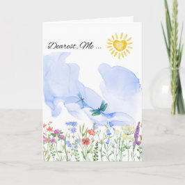 Love letter to me or someone who needs reassurance kort