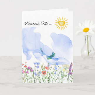 Love letter to me or someone who needs reassurance kort