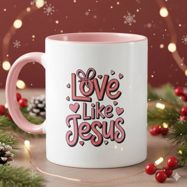Love Like Jesus Christian 11 oz Coffee Mug Mugg (Skapare uppladdad)