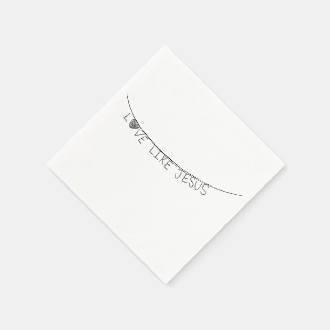 Love Like Jesus Pappersservett (Hörn)