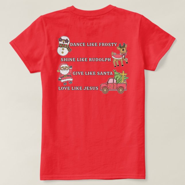 Love Like Jesus T-Shirt (Design baksida)