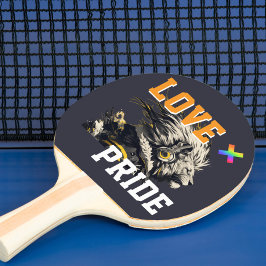 LOVE × LION Ver. A - Custom スケートボード Pingisracket