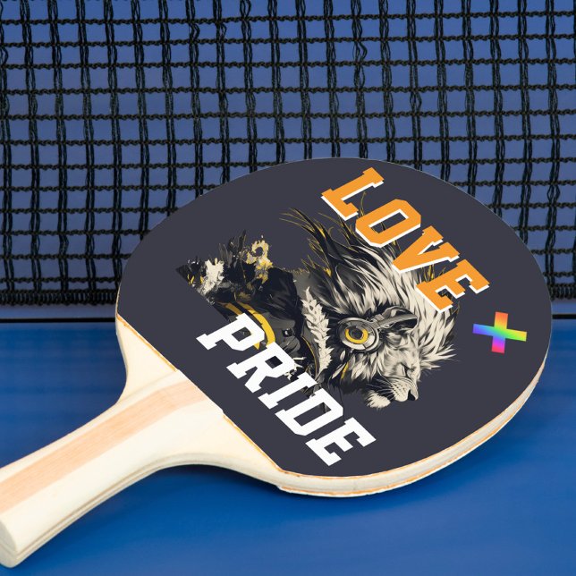 LOVE × LION Ver. A - Custom スケートボード Pingisracket (Skapare uppladdad)