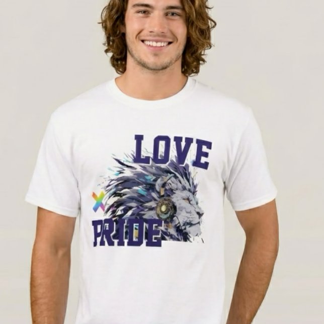 LOVE × LION Ver. B - Custom T Shirt (Skapare uppladdad)