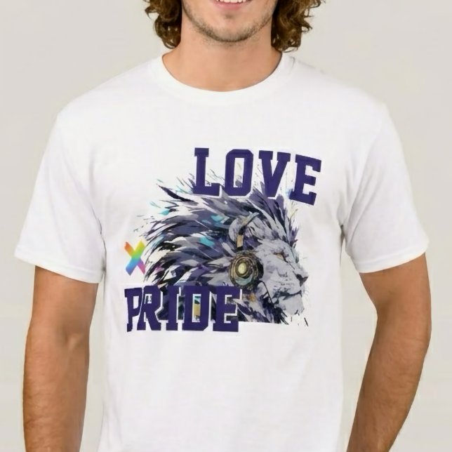 LOVE × LION Ver. B - Custom T Shirt (Skapare uppladdad)