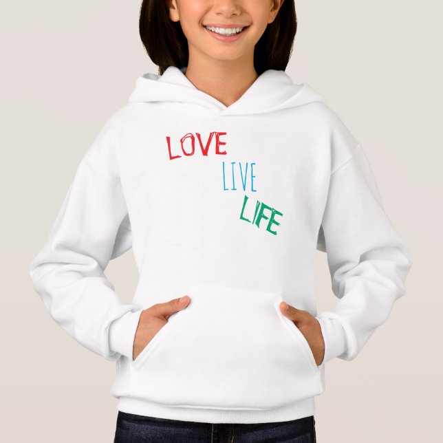 Love Live Life t-Shirt (Framsida)