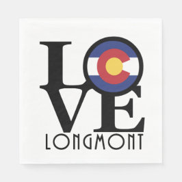 LOVE Longmont Colorado Pappersservett