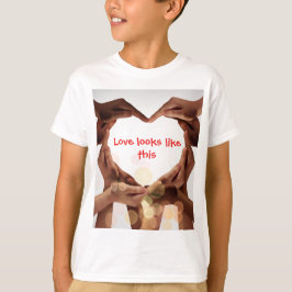 love looks like this t shirt