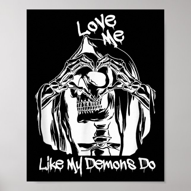 Love Me Like My Demons Do  Poster (Framsidan)