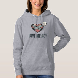 Love Me Not | Anti-Valentine Mood with Bold Visual T Shirt