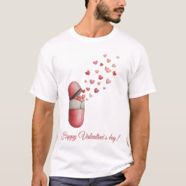 Love Medicine Valentine's Day Design T Shirt